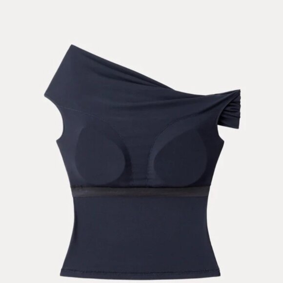 OGL Eco-SkinKiss Multi-wear Versatile Necklines Brami Top Sz Medium Womens Black - Picture 12 of 15